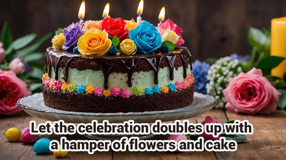 Flowers And Cake Hampe|||