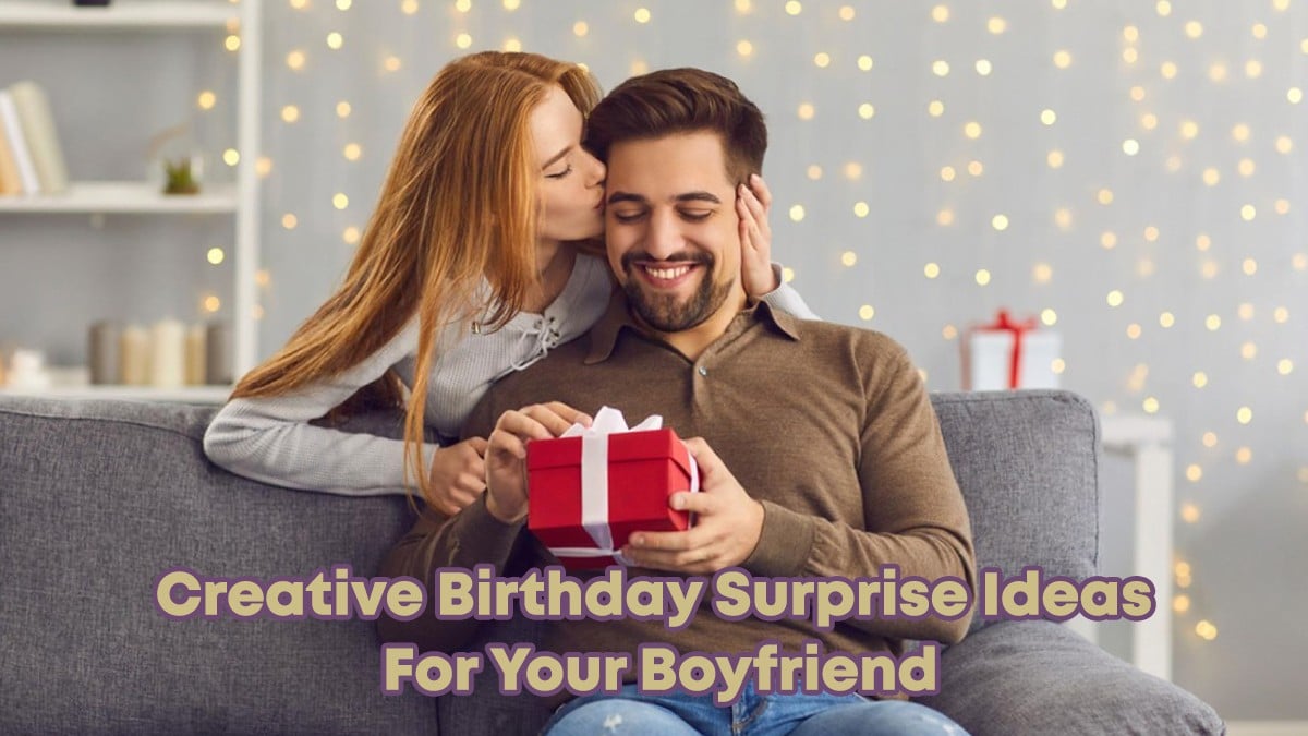 Birthday Surprise For Husband|