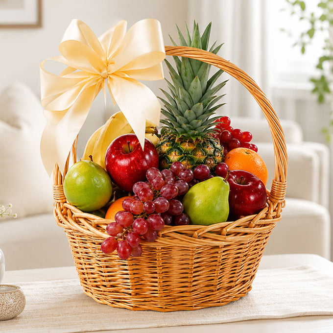 Seasonal Fruits Basket 3 Kg Assortment - Flower Delivery in GiftsGhaziabad