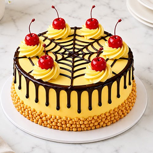 Half Kg Butterscotch Cake Addon - Cake Delivery in GiftsGhaziabad