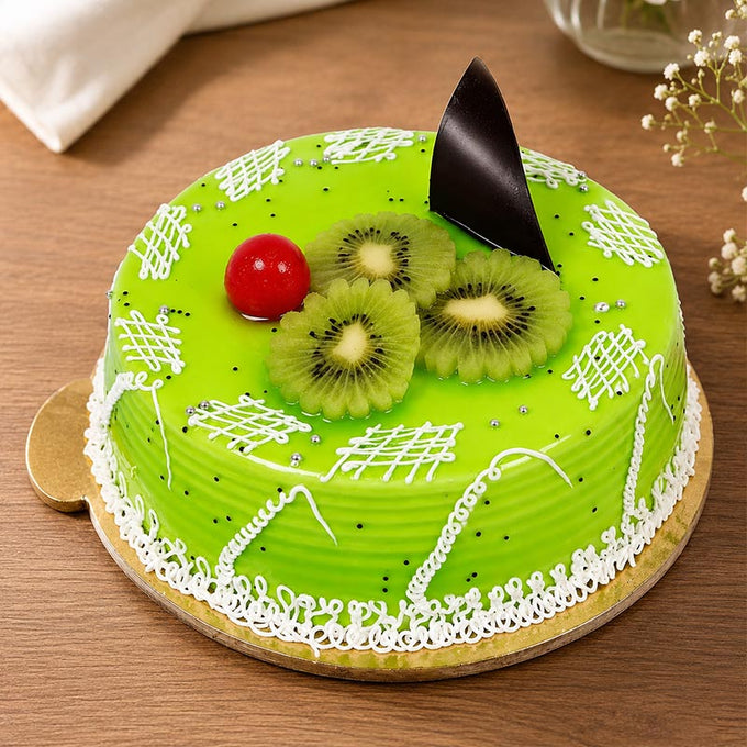 Kiwi Layered Cake Half Kg - Cake Delivery in Kalyani