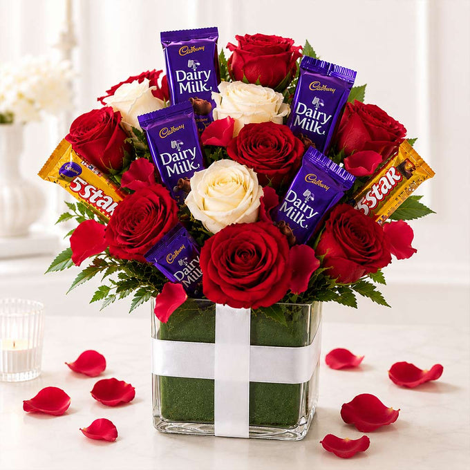Perfect Choco Flower - Flower Delivery in GiftsGhaziabad