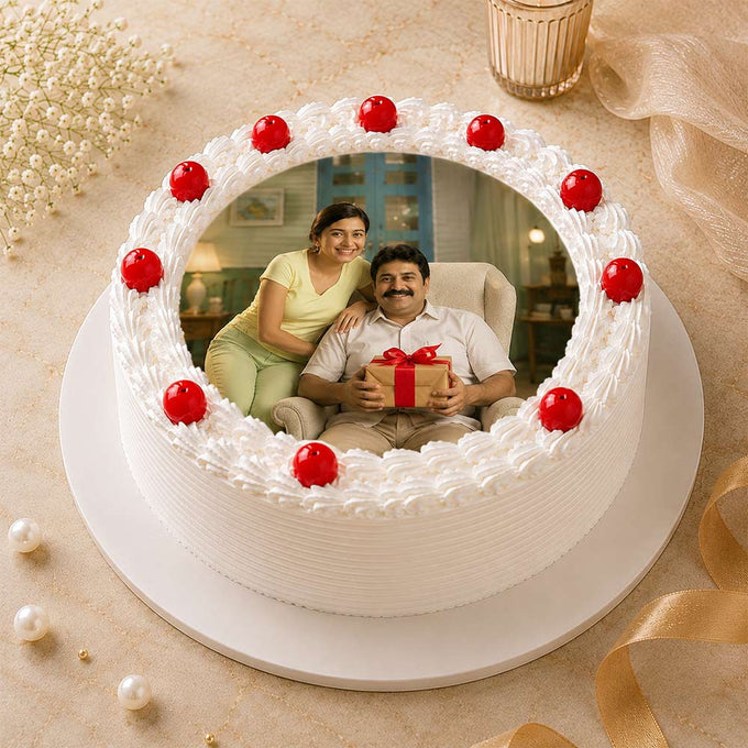 Pineapple Love for Dad - Cake Delivery in GiftsGhaziabad