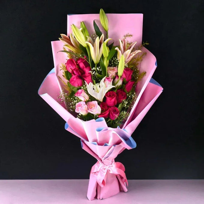 Floral Paradise Bouquet - Flower Delivery in GiftsGhaziabad