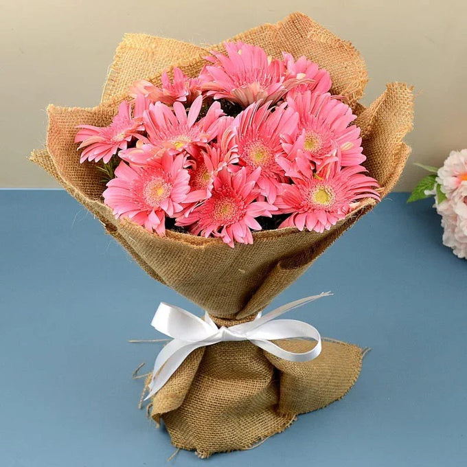 Florescent pink blooms - Flower Delivery in GiftsGhaziabad