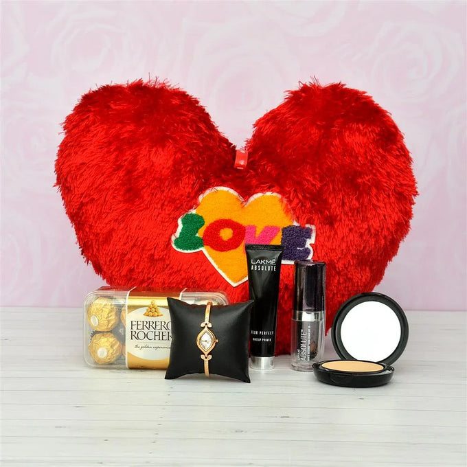 Watch and Beauty Gift Hamper with Ferrero Rocher
