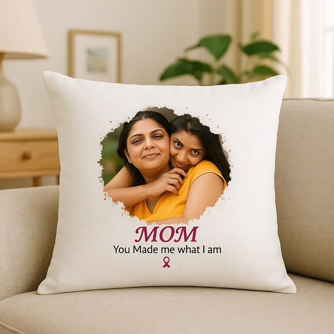 12x12 Personalised Cushion Gift for Mom