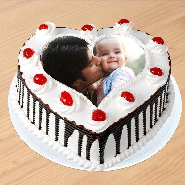 Creamy Black Forest Photo Cake - Cake Delivery in GiftsGhaziabad