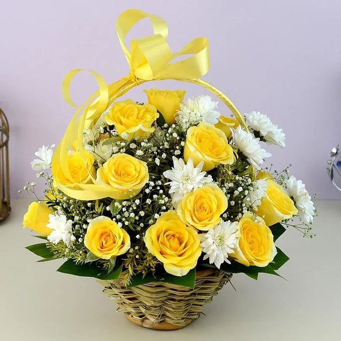 Summer day basket - Flower Delivery in GiftsGhaziabad