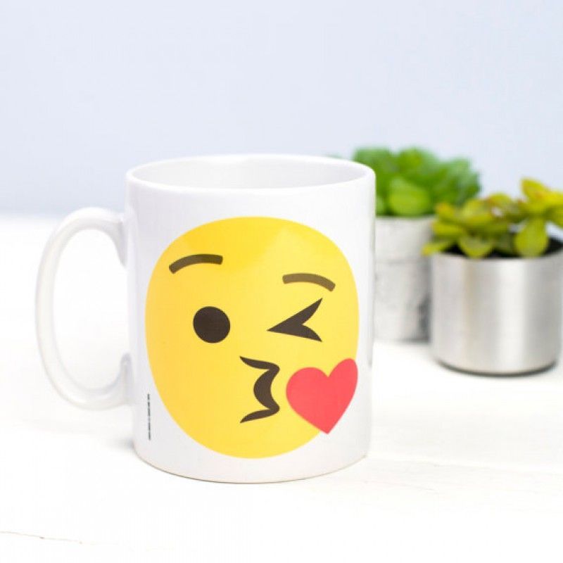 Kiss Emoji Mug