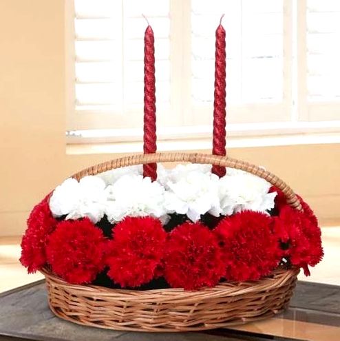 Carnation Basket Of Love