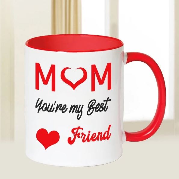 Mom Is Best Friend Mug