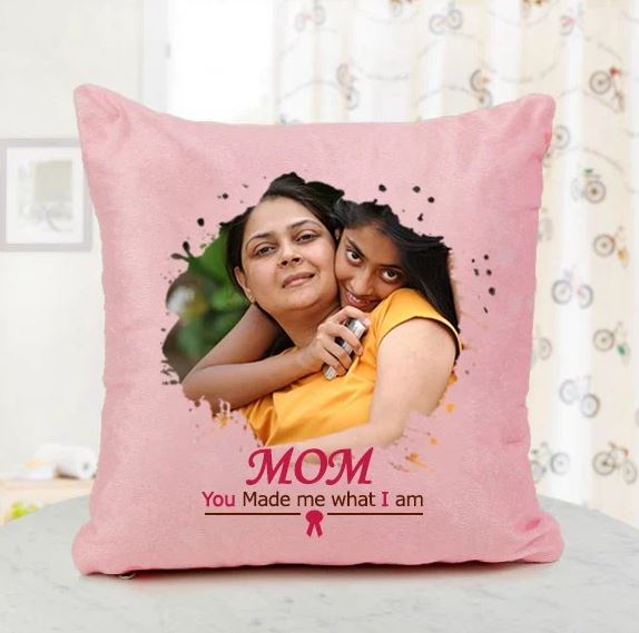 Mom You Made Me Personalised Cushion