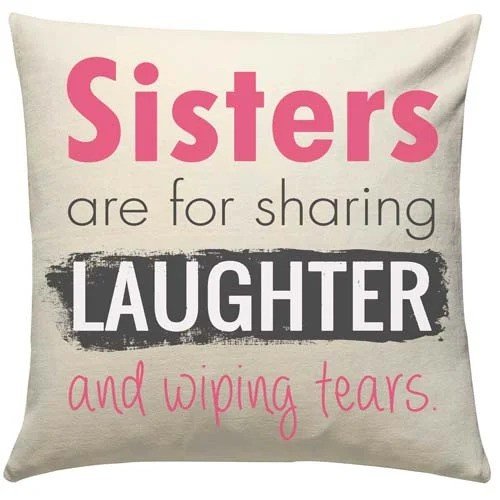 Share Secret Cushion For Sis