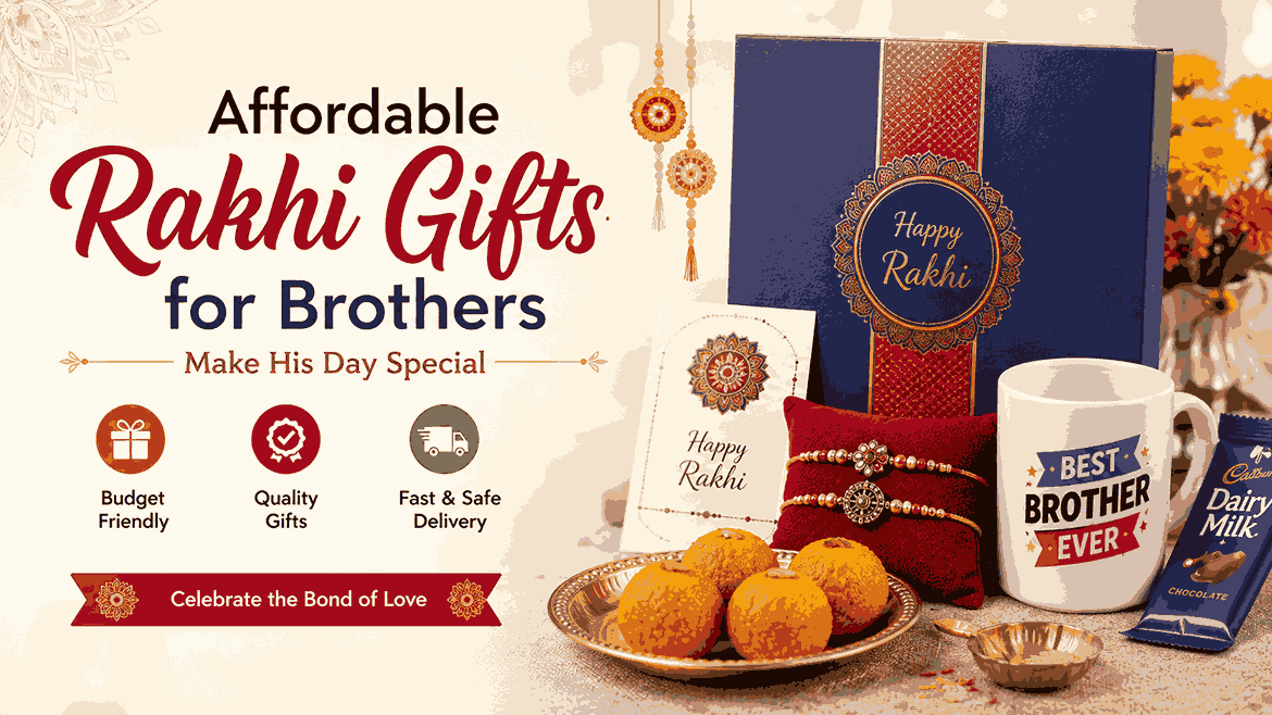Affordable Rakhi Gifts for Brothers