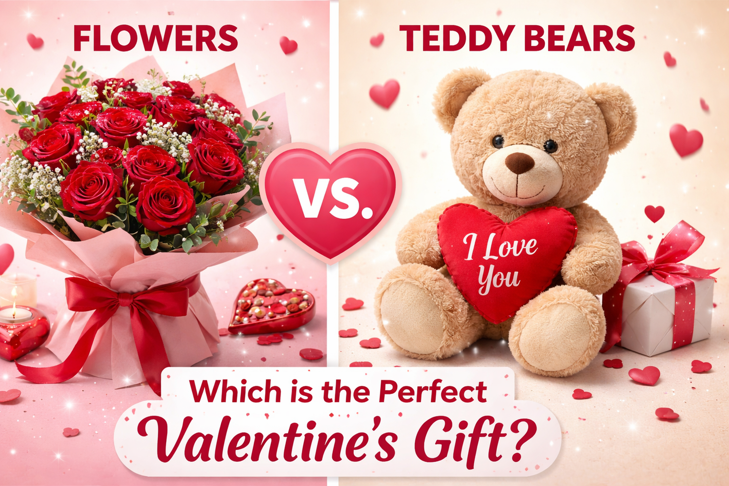 Flowers vs. Teddy Bears|Valentine’s Day flowers|Valentine’s Day Teddy Bears|Valentine’s Day Teddy Bears|Flowers vs. Teddy Bears|Valentine’s Day Teddy Bears|Valentines Day Flowers|Long Lasting Gifts