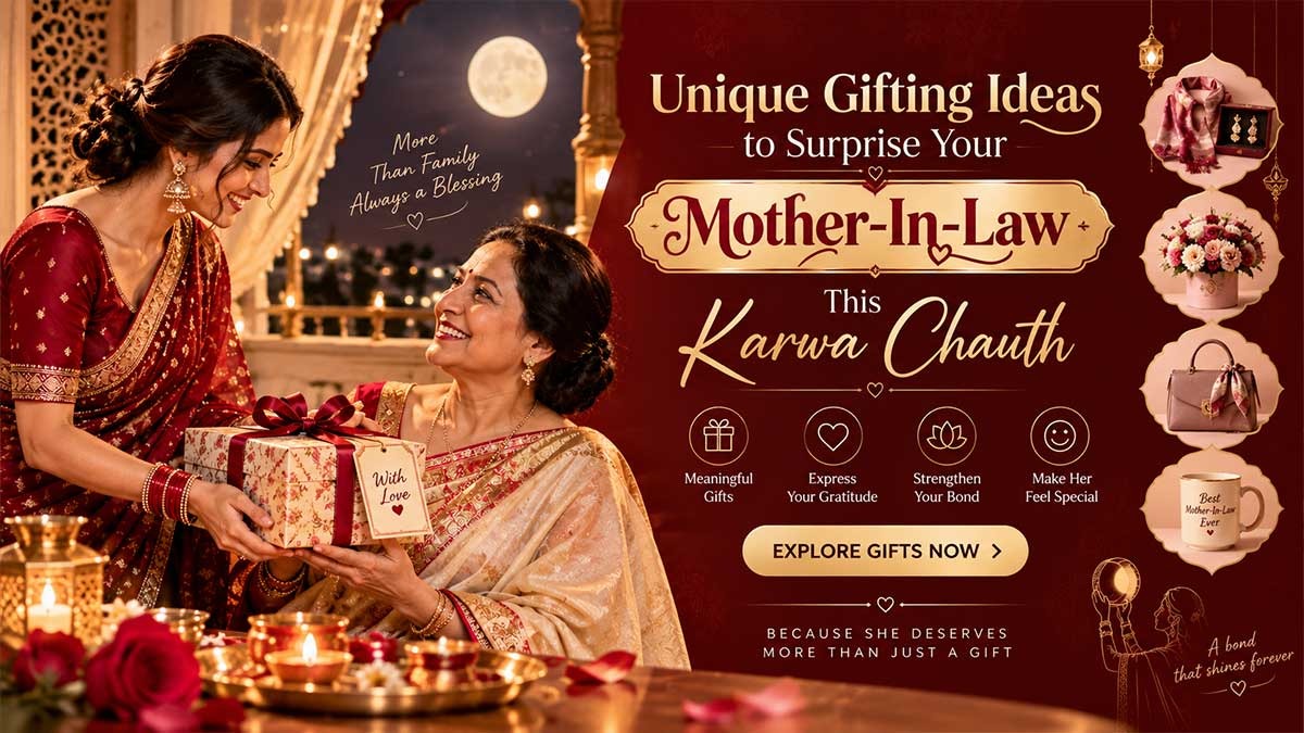 Karwa Chauth gifts for mother-in-law