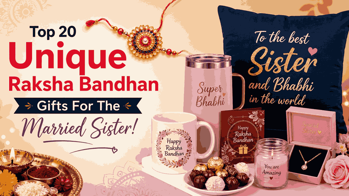 Raksha Bandhan Gifts For Your Married Sister