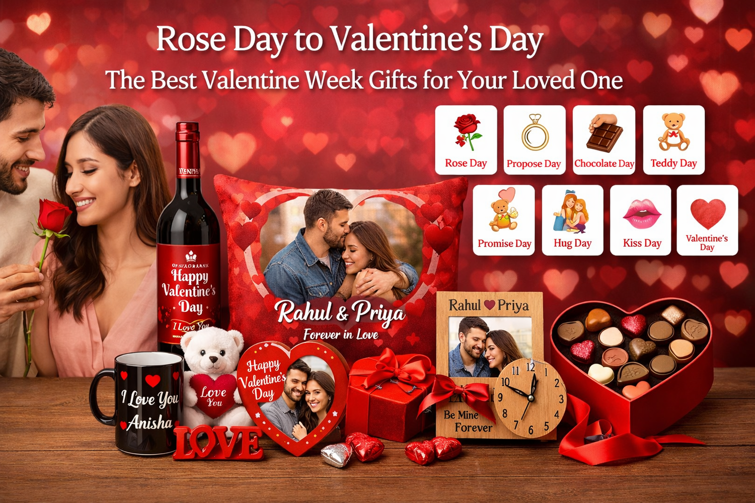 Rose Day Gifts|Rose Day Gifts|Propose Day Gifts|Chocolate Day Gifts|Teddy Day Gifts|Hug Day Gifts|Promise Day Gifts|Kiss Day Gifts|Valentine’s Day