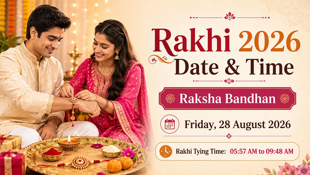 Rakhi 2026 Date: When is Raksha Bandhan in 2026?
