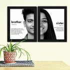 Soul Splits- Brother Sister Photo frame customer review image