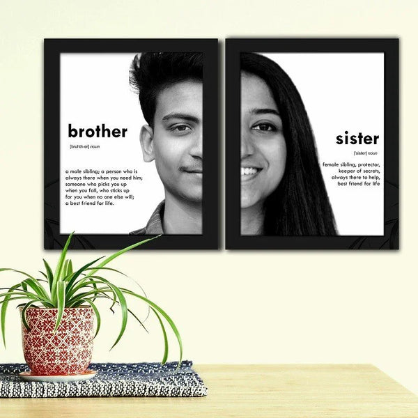 Soul Splits- Brother Sister Photo frame