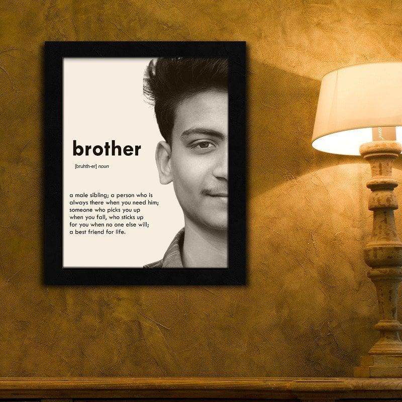 Brother – Definition photo frame