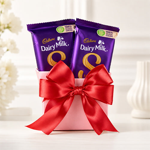 Cadbury Dairy Milk Silk 2 x 60g Chocolates | OyeGifts