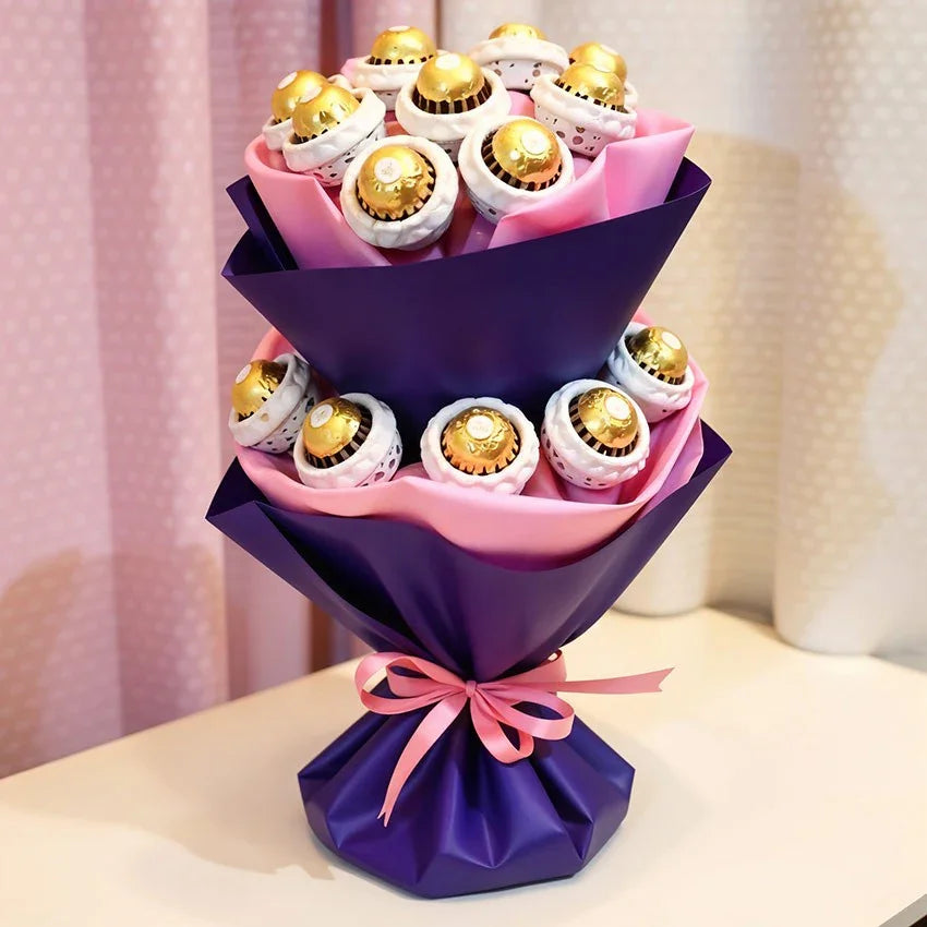 2 tier Ferrero Rocher Bouquet