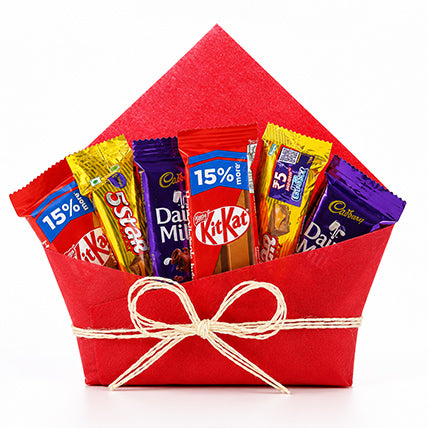 6 pc Assorted Chcocolates in gift packing