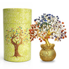 7 Chakra Crystal Tree with 500 Beads – Positive Energy & Good Luck Showpiece customer review image