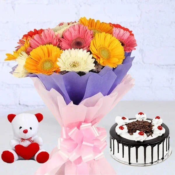 Sweet Gerbera Hamper - Flower Delivery in GiftsGhaziabad