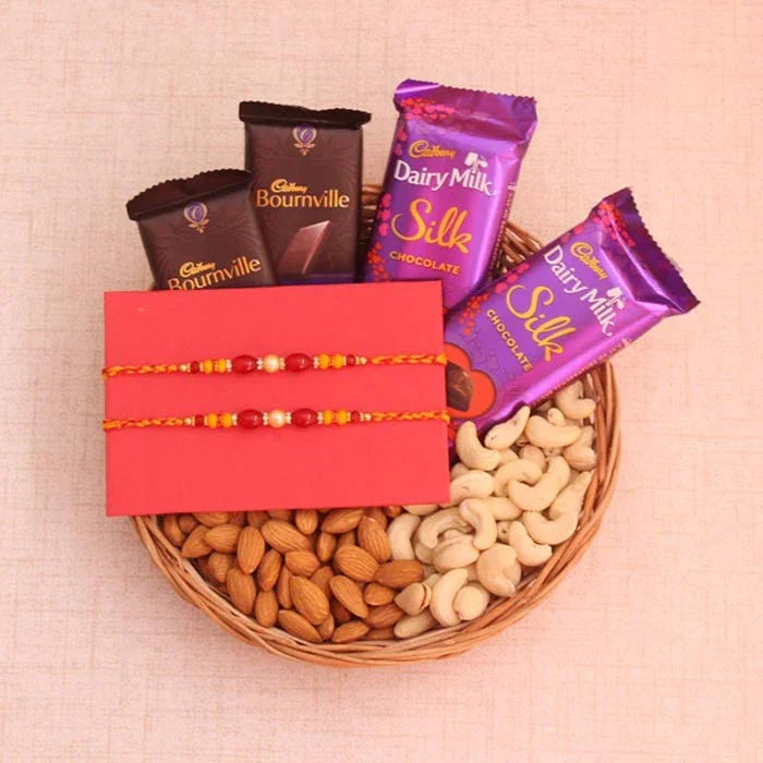Nutty Chocolate Rakhi Hamper