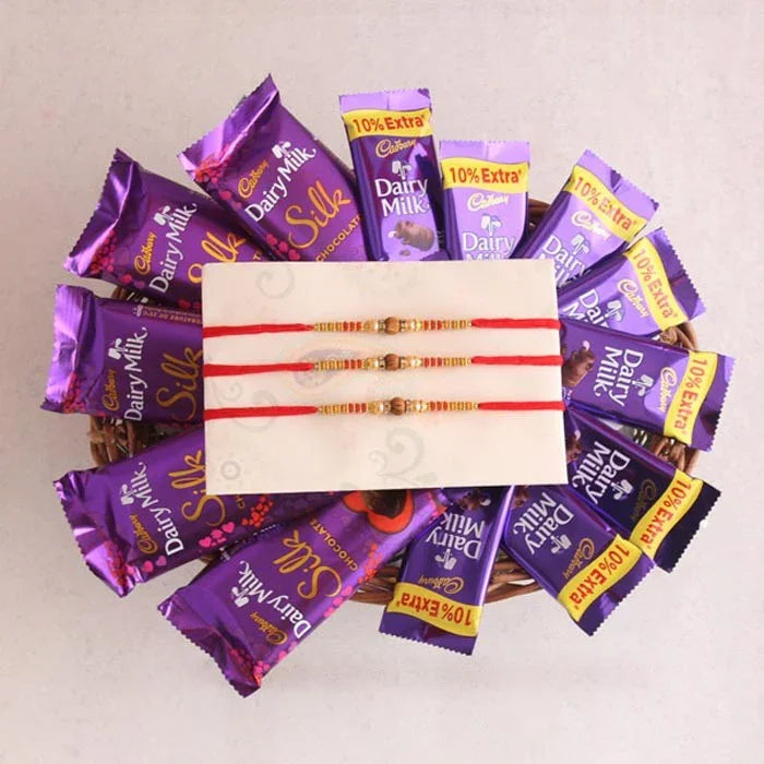 Rakhi with silky surprise