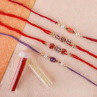 4 Designer Striking Rakhi customer review image