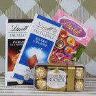 Lindt And Rocher Hamper With Diwali Greeting Card customer review image