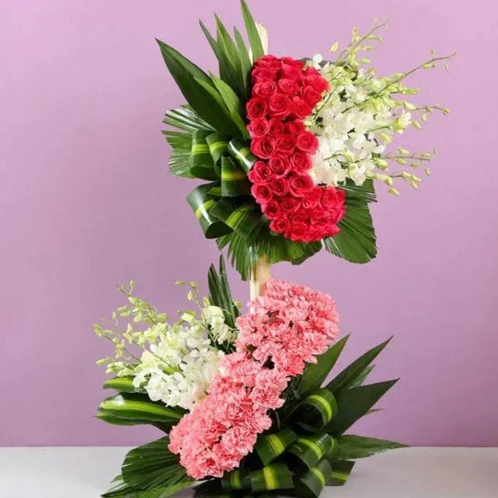 Celebration By Rose & Carnation Arrangment