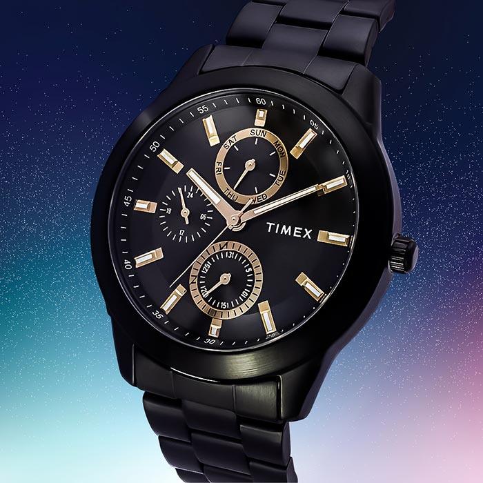 Black Dial Men's Watch-TWEG18508