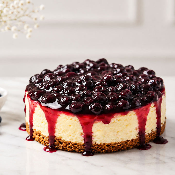 Blueberry Cream Cheese Cake Half Kg - Cake Delivery in GiftsGhaziabad
