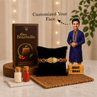 Cadbury Bournville Chocolate with Designer Om Rakhi & Best Bhai Standee Gift Combo customer review image