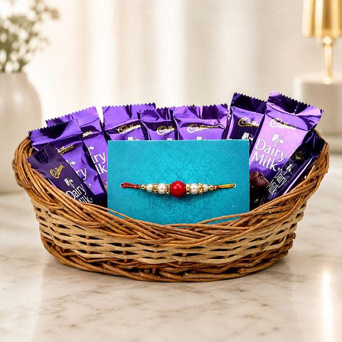 Chocolate Basket Full Of Love
