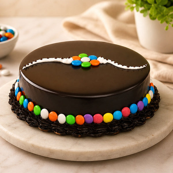 Chocolate Gems Rakhi Celebration Cake