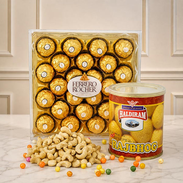 Crunchy Chocolaty And Sweet Combo