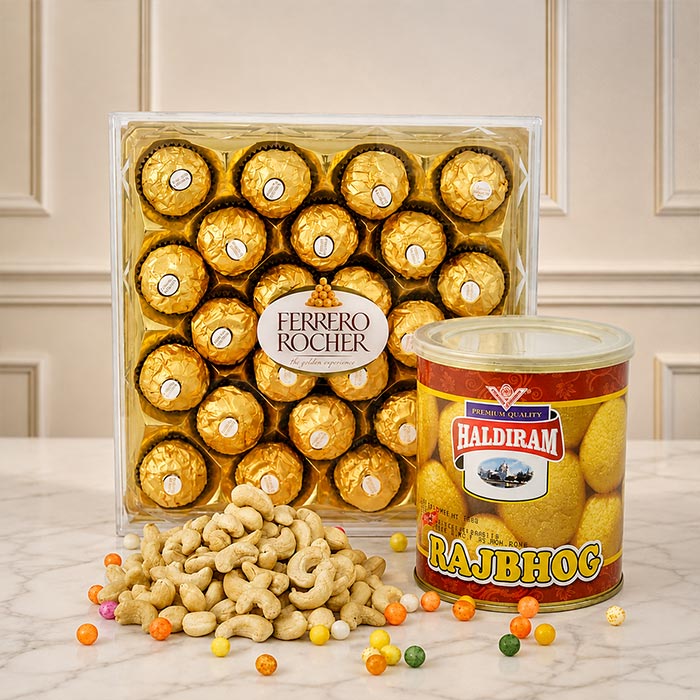 Crunchy Chocolaty And Sweet Combo