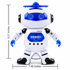 Dancing Robot Toy with LED Lights & Music customer review image