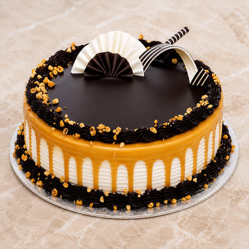 Delightful Caramel Chocolate Cake 1 kg