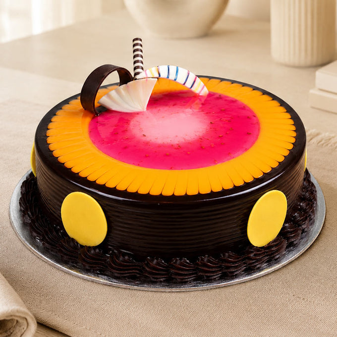 Duet Swirls Vanilla Chocolate Cake One Kg - Cake Delivery in GiftsGhaziabad