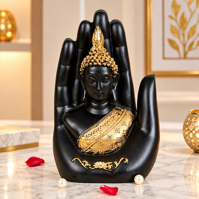 Hand Buddha Sculpture Décor