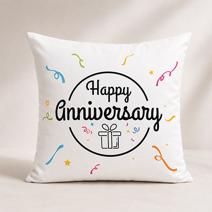 Happy Anniversary Cushion