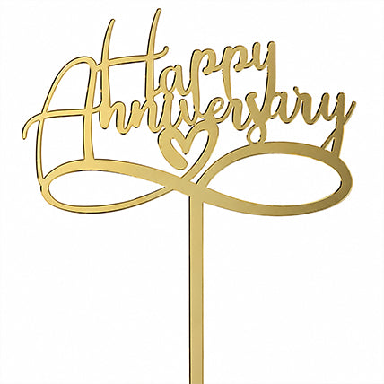 Happy Anniversary Topper